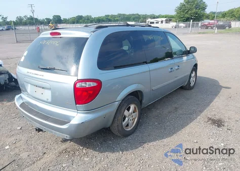 2006 Dodge Grand Caravan Sxt из США, поврежденный, VIN 2D8GP44L66R670013